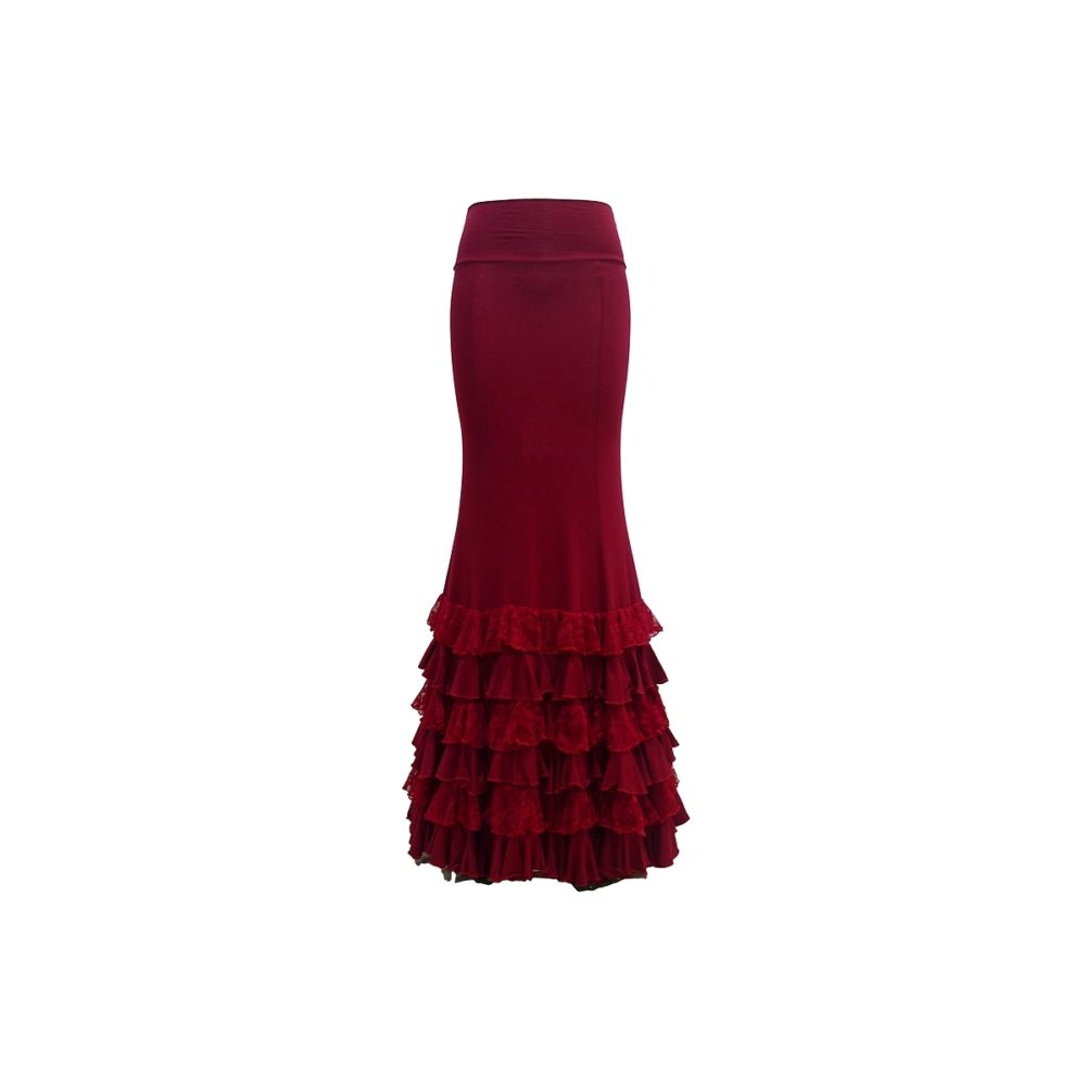 Vestido de punto y encaje – Urly Flamenca – Urly Moda