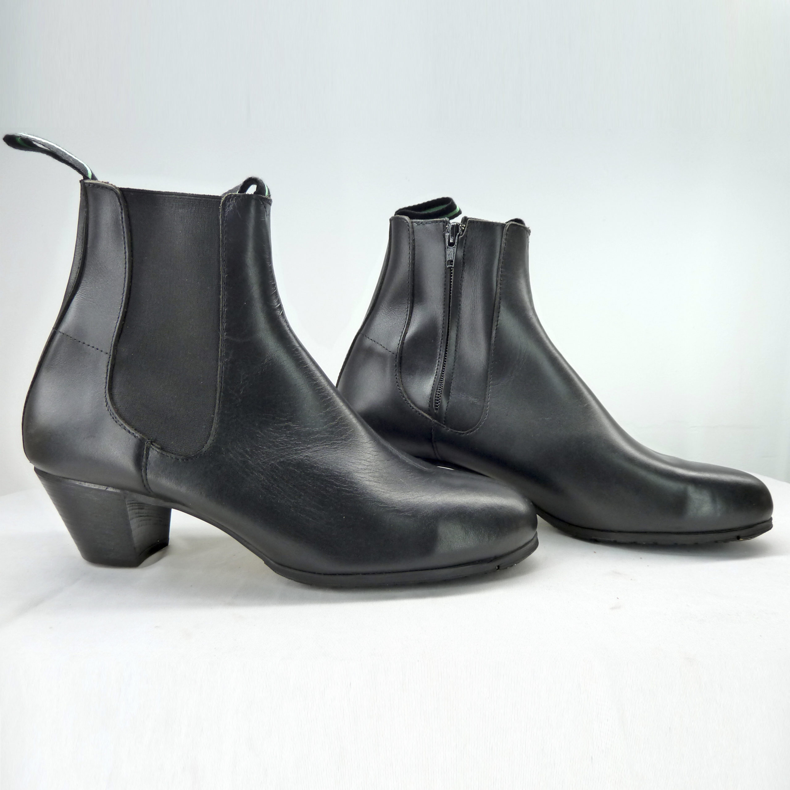 zapatos bota caballero