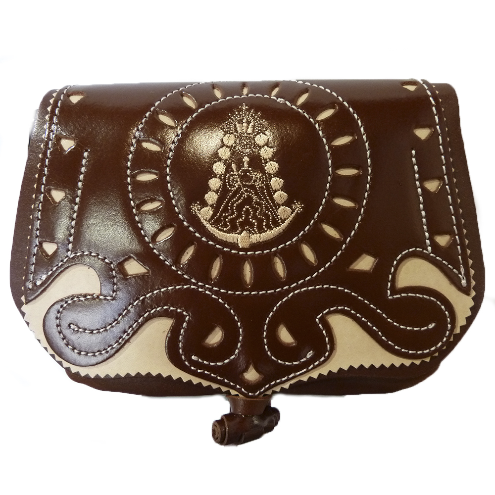 bolso roc Virgen Rocio beige 3