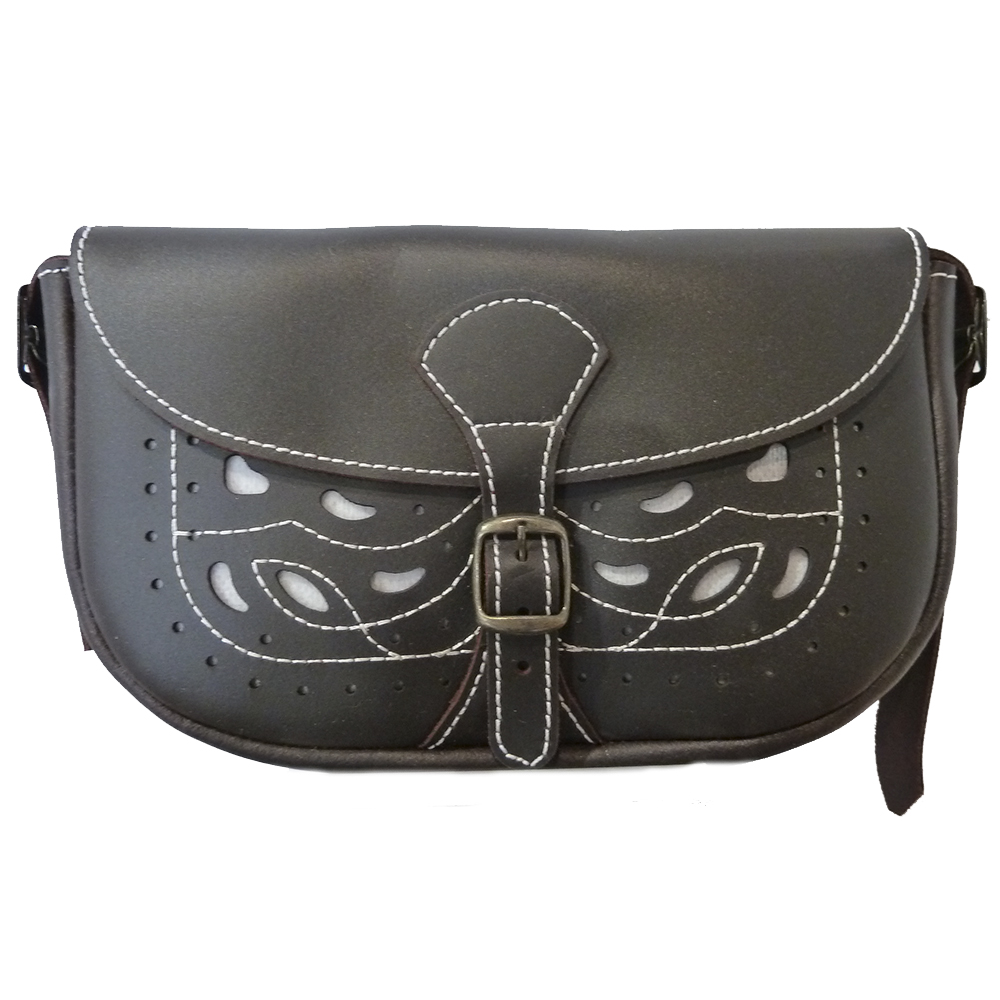 bolso rociero largo blanco