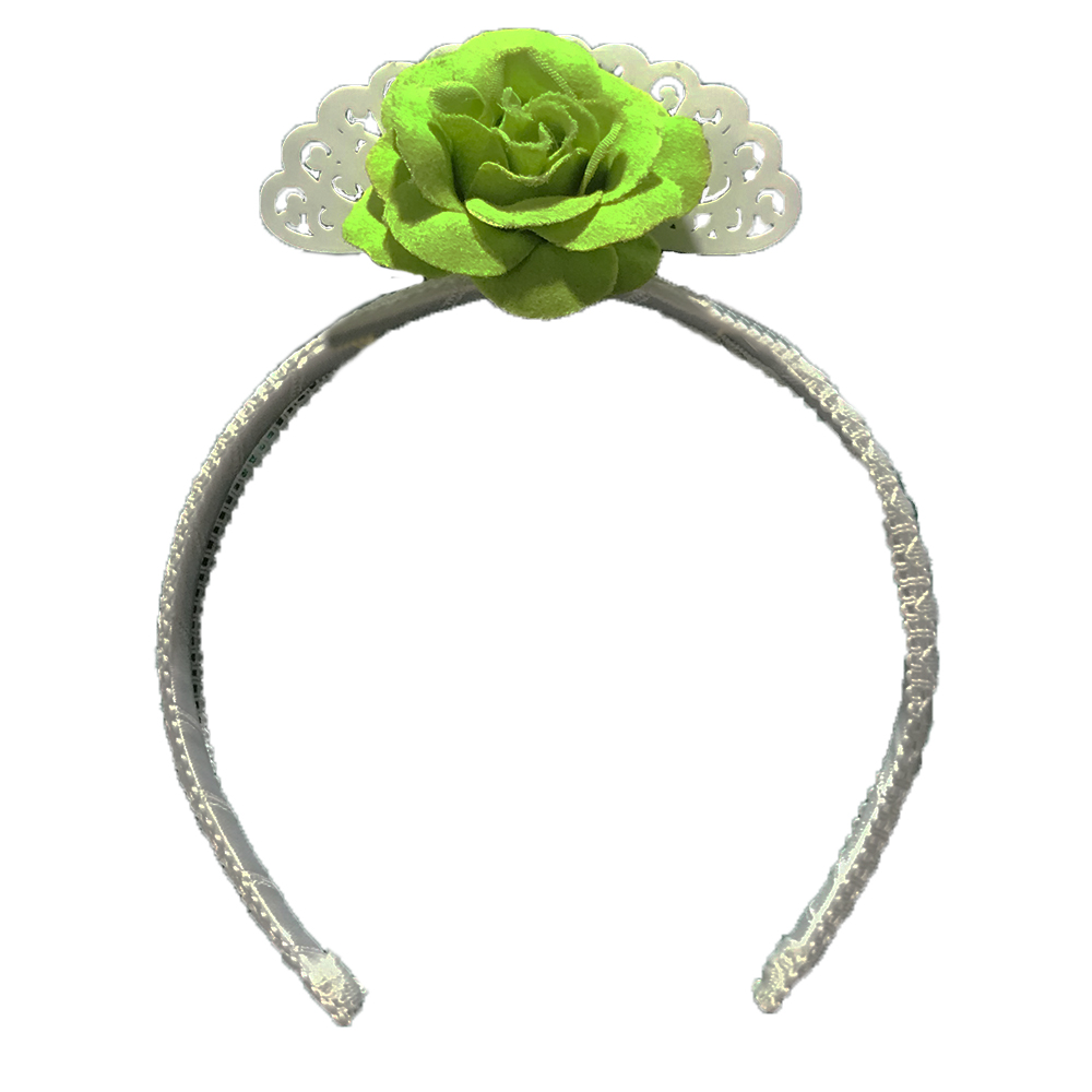 Diadema flamenca flores niña