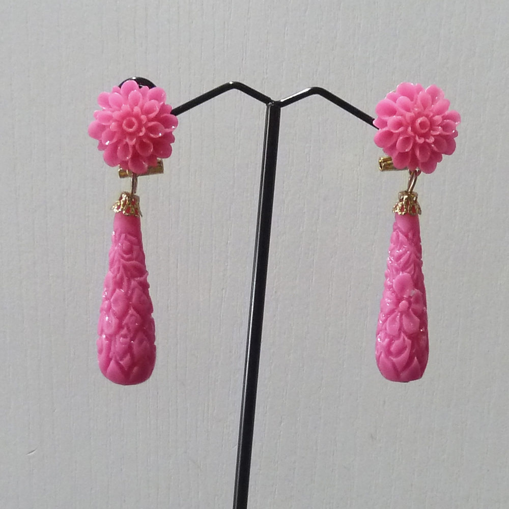 Pendientes fucsia