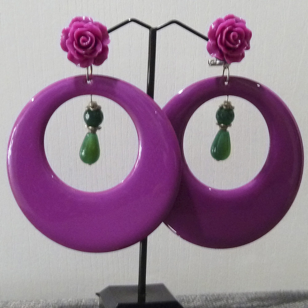 Pendientes bugambilla